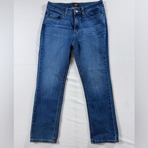 Lee Mid-Rise Stretch Straight Jeans – Size 4 Short/Petite